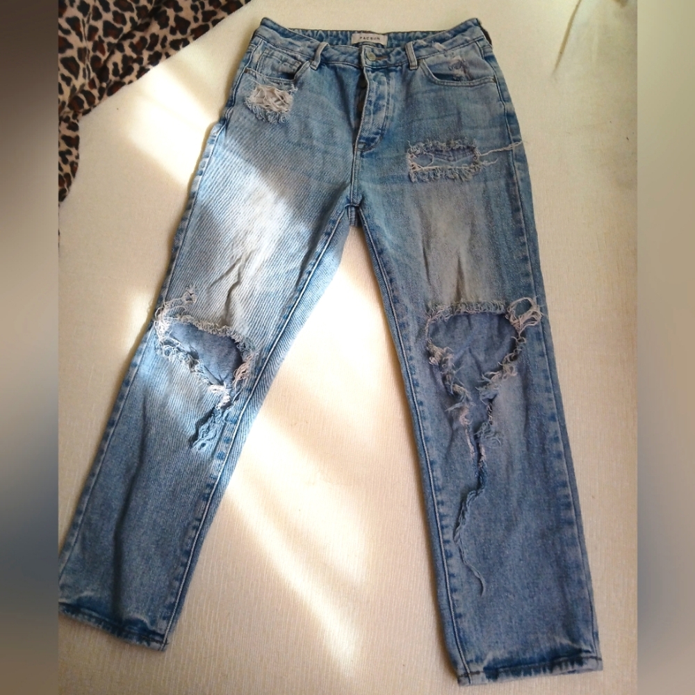 Pacsun Mom Distressed Jeans 27W/24L❗Last Chance To Buy‼️